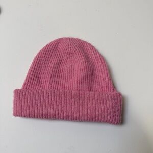 FRNCH pink beanie